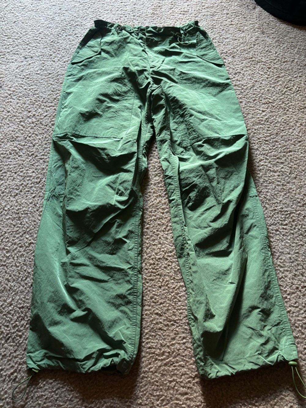The Vinyl House Ballon Hiking Pants Green Size Small Gorpcore